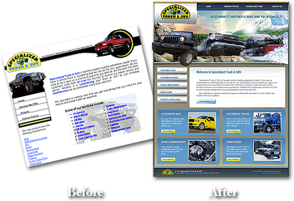 Before & After Websites